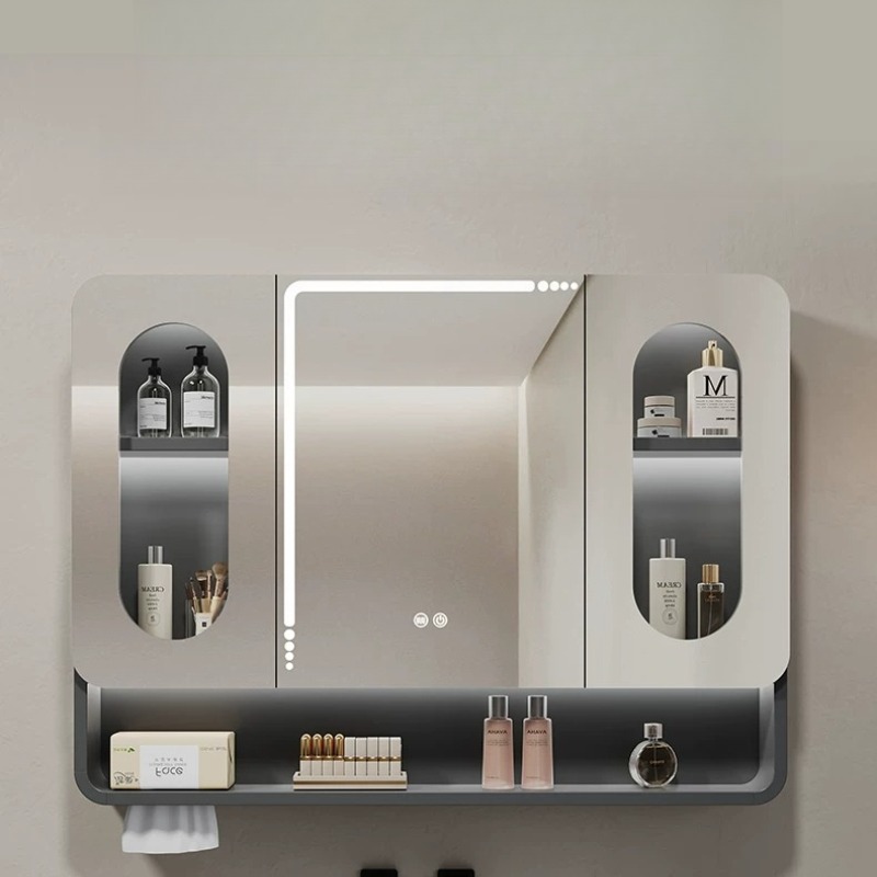Bathroom Cabinet Mirror - LED Backlit Bathroom Mirror Touch Sensor