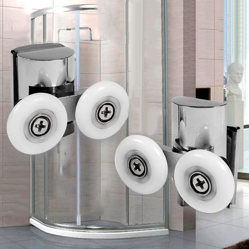 Home Bathroom Hardware - Runners Wheel Shower door Hardware Home