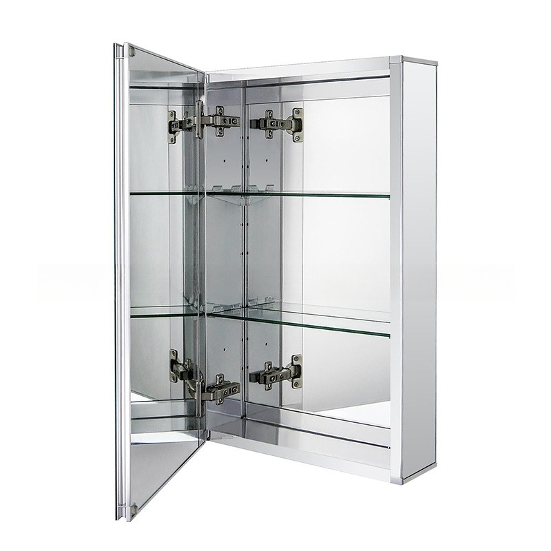 Bathroom Cabinet Mirror - Bathroom Mirror, Storage Cabinet, Aluminum Alloy