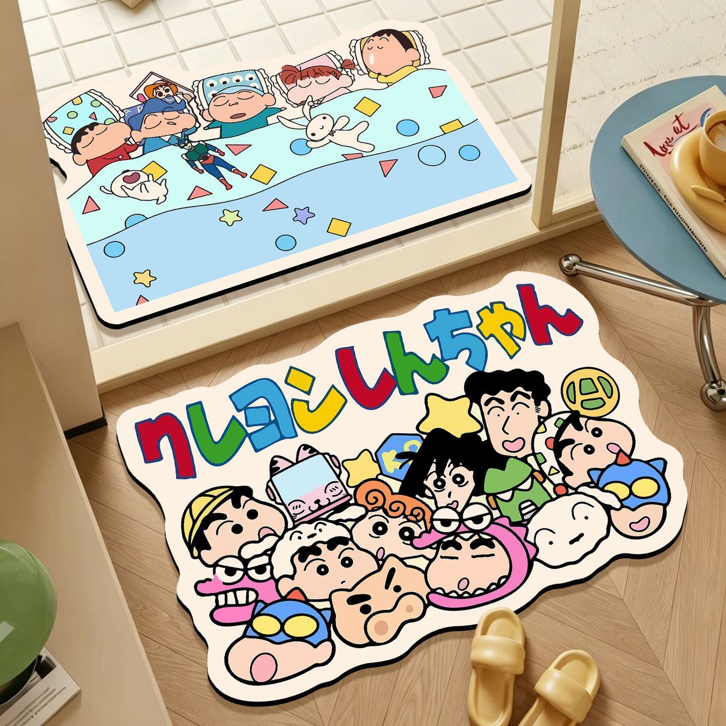 Crayon Shin‑chan Irregular Bat - огляд і ціна Home Goods Bathroom Mats