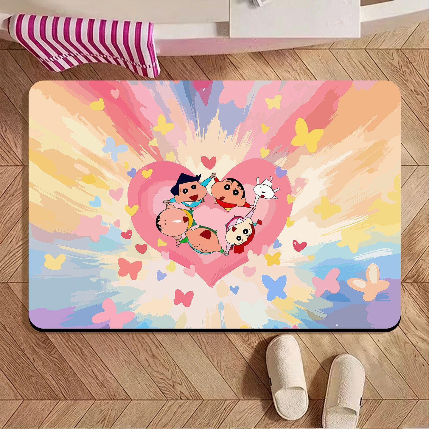 Crayon Shin‑chan Irregular Bat - огляд і ціна Home Goods Bathroom Mats