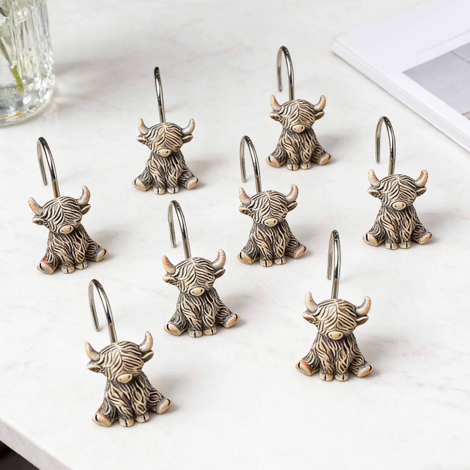 Shower Hanger Hooks 12-Piece R - огляд і ціна Home Bathroom Accessories
