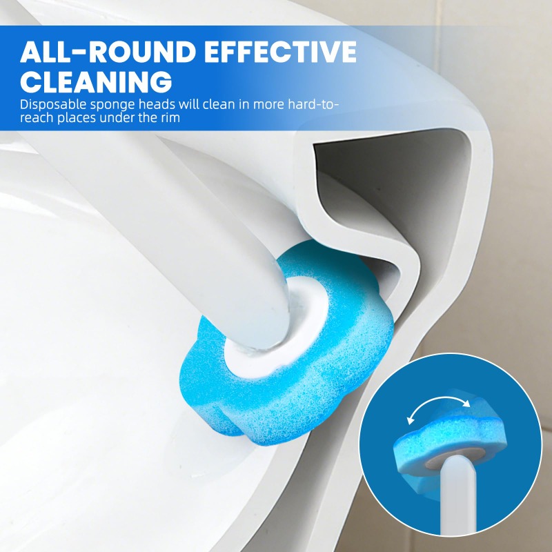 Toilet Brush With Disposable R - огляд і ціна Home Bathroom Accessories