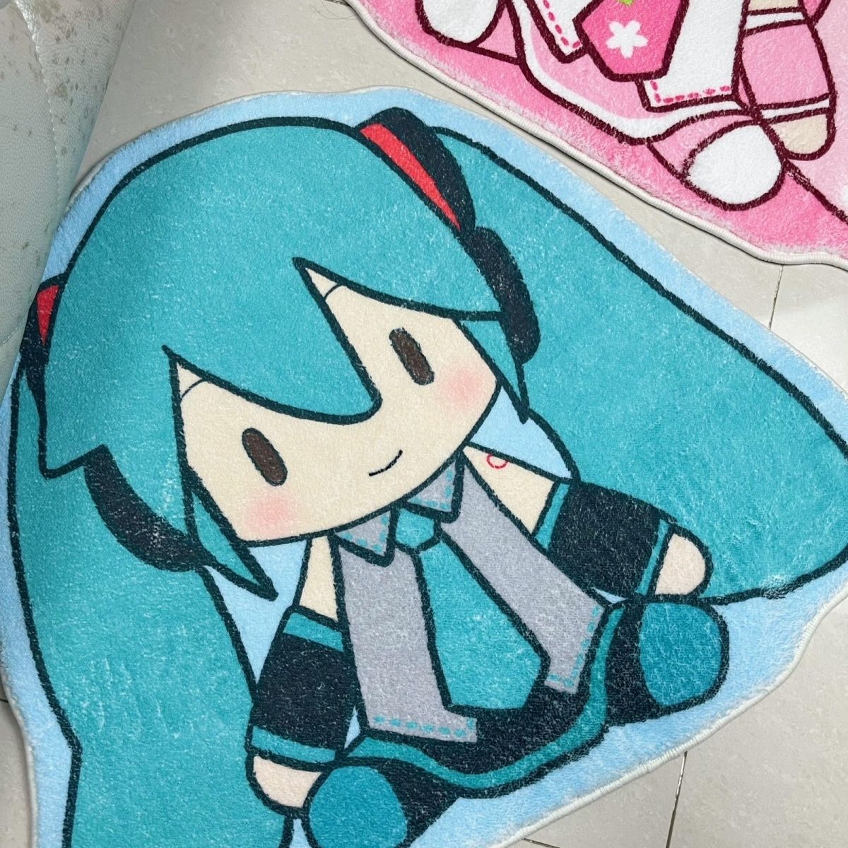 Kawaii Hatsune Miku Rug Anime  - огляд і ціна Home Goods Bathroom Mats