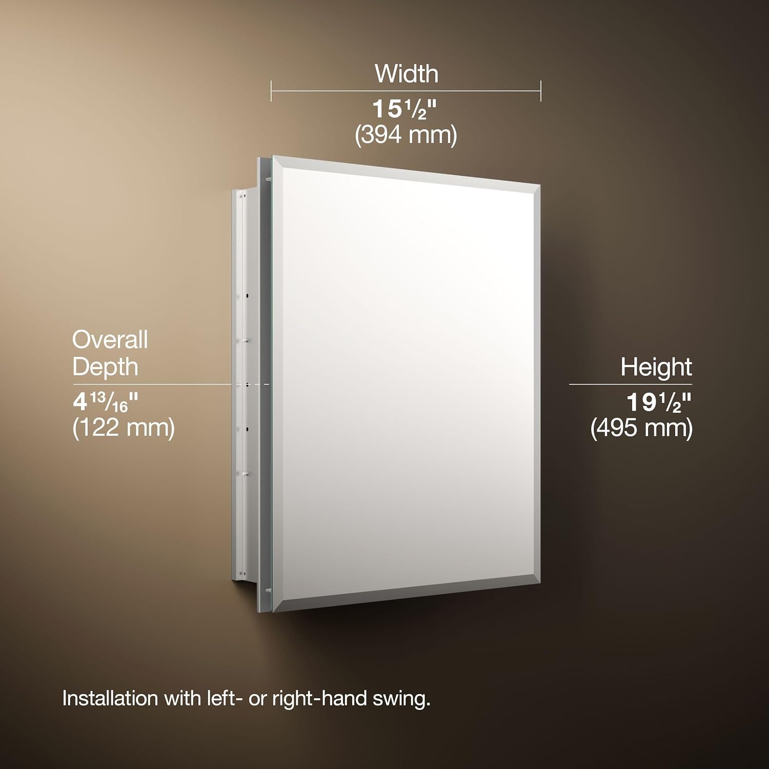 Frameless Bathroom Mirror Cabi - огляд і ціна Bathroom Cabinet Mirror