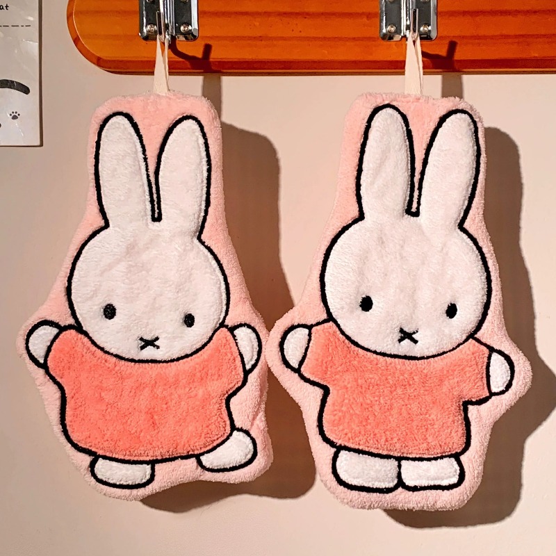 Miffy Rabbit Hand Towel Cute F - огляд і ціна Home Bathroom Accessories