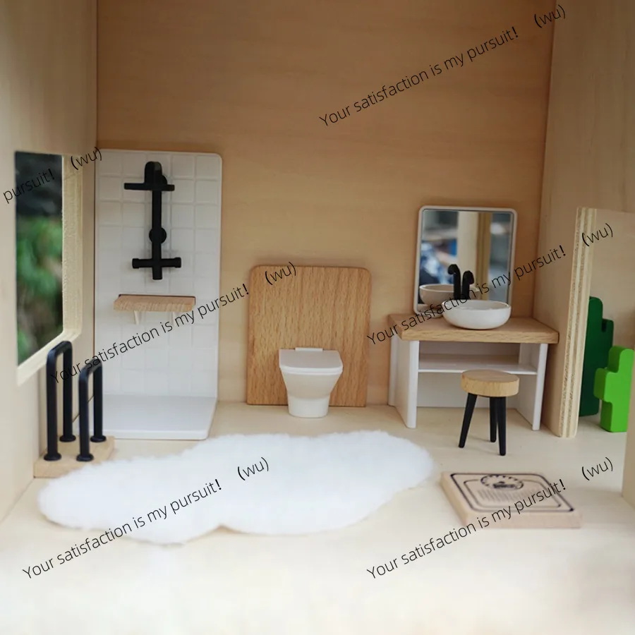 Bathroom scene model, simulate - огляд і ціна Home Bathroom Scene