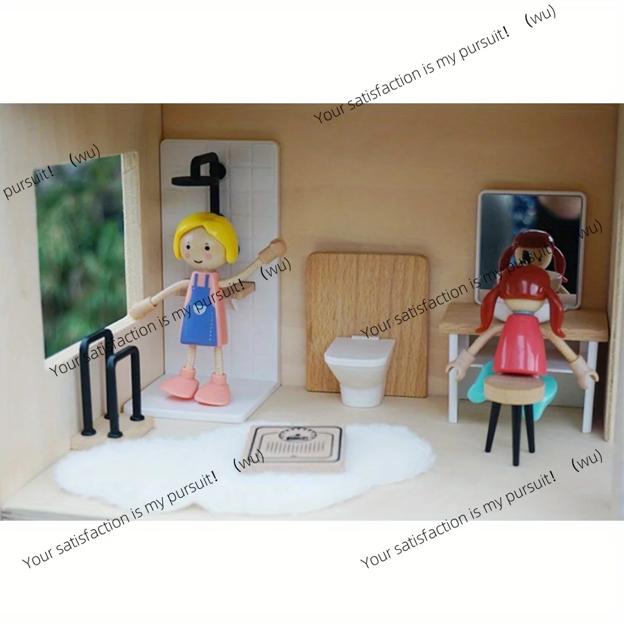 Bathroom scene model, simulate - огляд і ціна Home Bathroom Scene