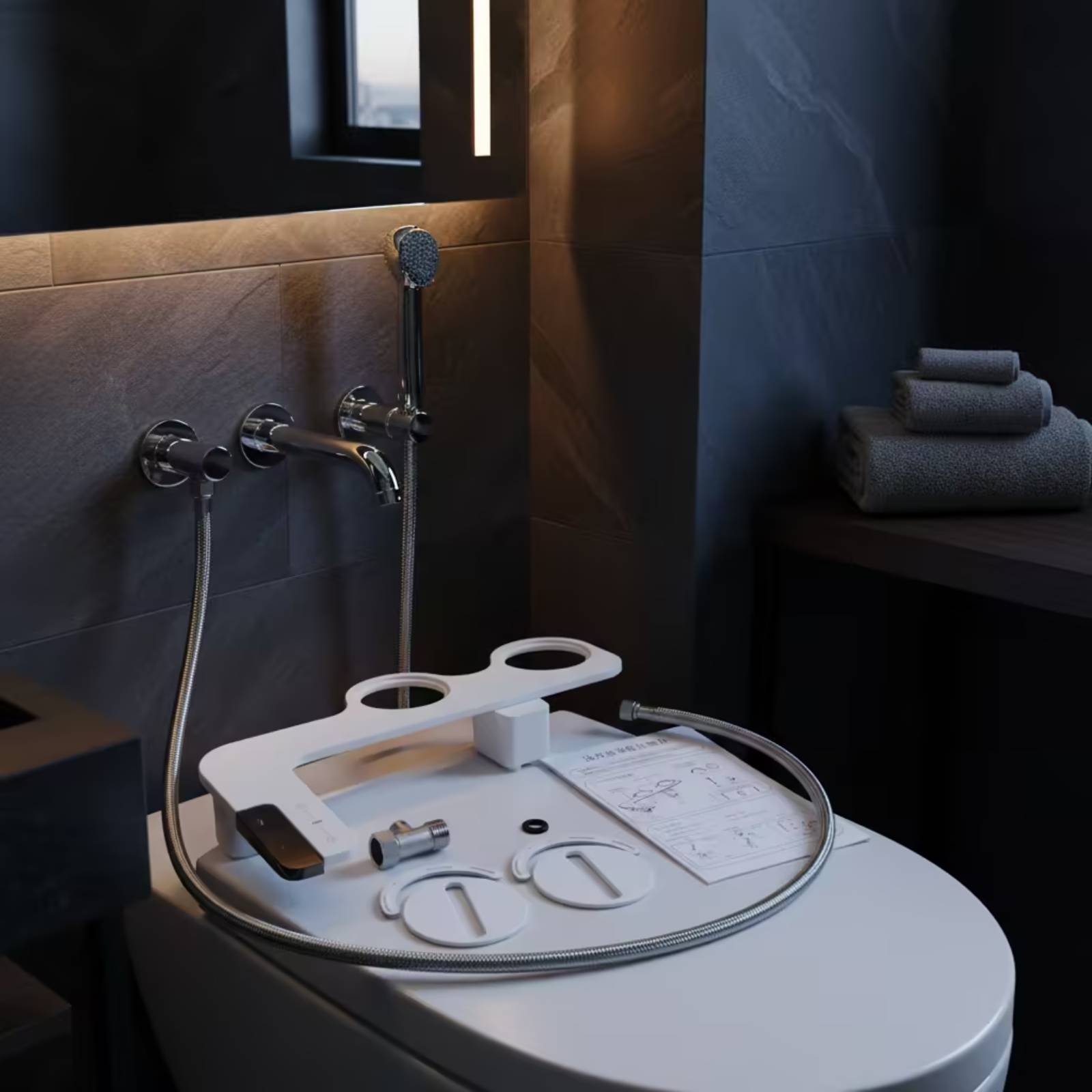 Bidet with Side Control Panel  - огляд і ціна Home Bathroom Accessories