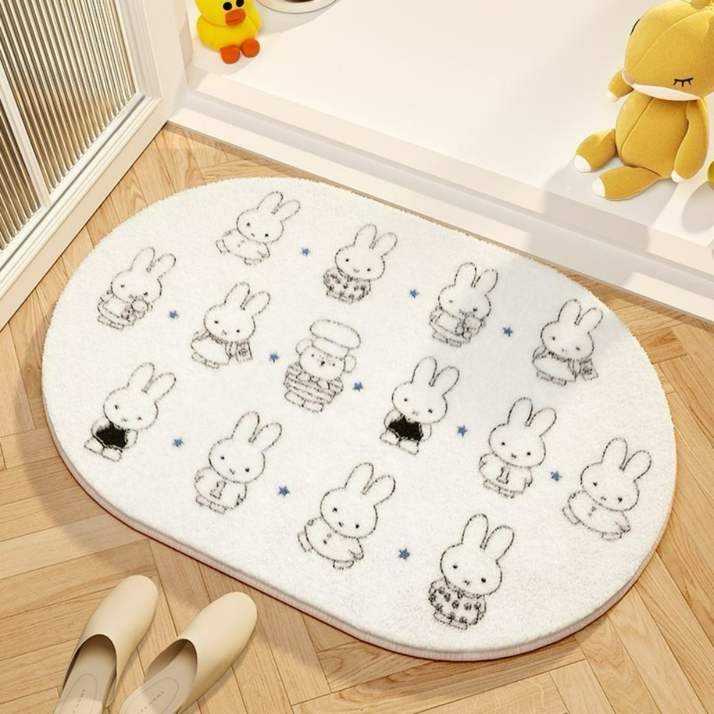 Miffy Cartoon Floor Mat Soft I - огляд і ціна Home Goods Bathroom Mats