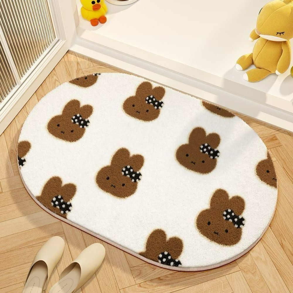 Miffy Cartoon Floor Mat Soft I - огляд і ціна Home Goods Bathroom Mats