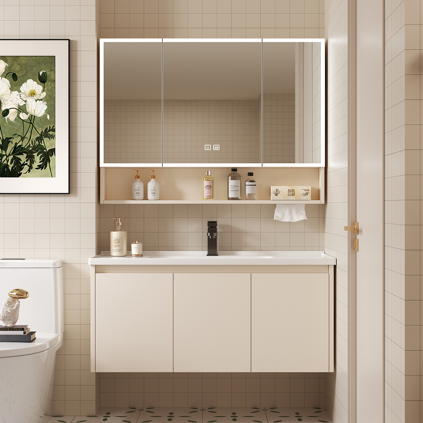 Space Aluminum Bathroom Smart  - огляд і ціна Bathroom Cabinet Mirror