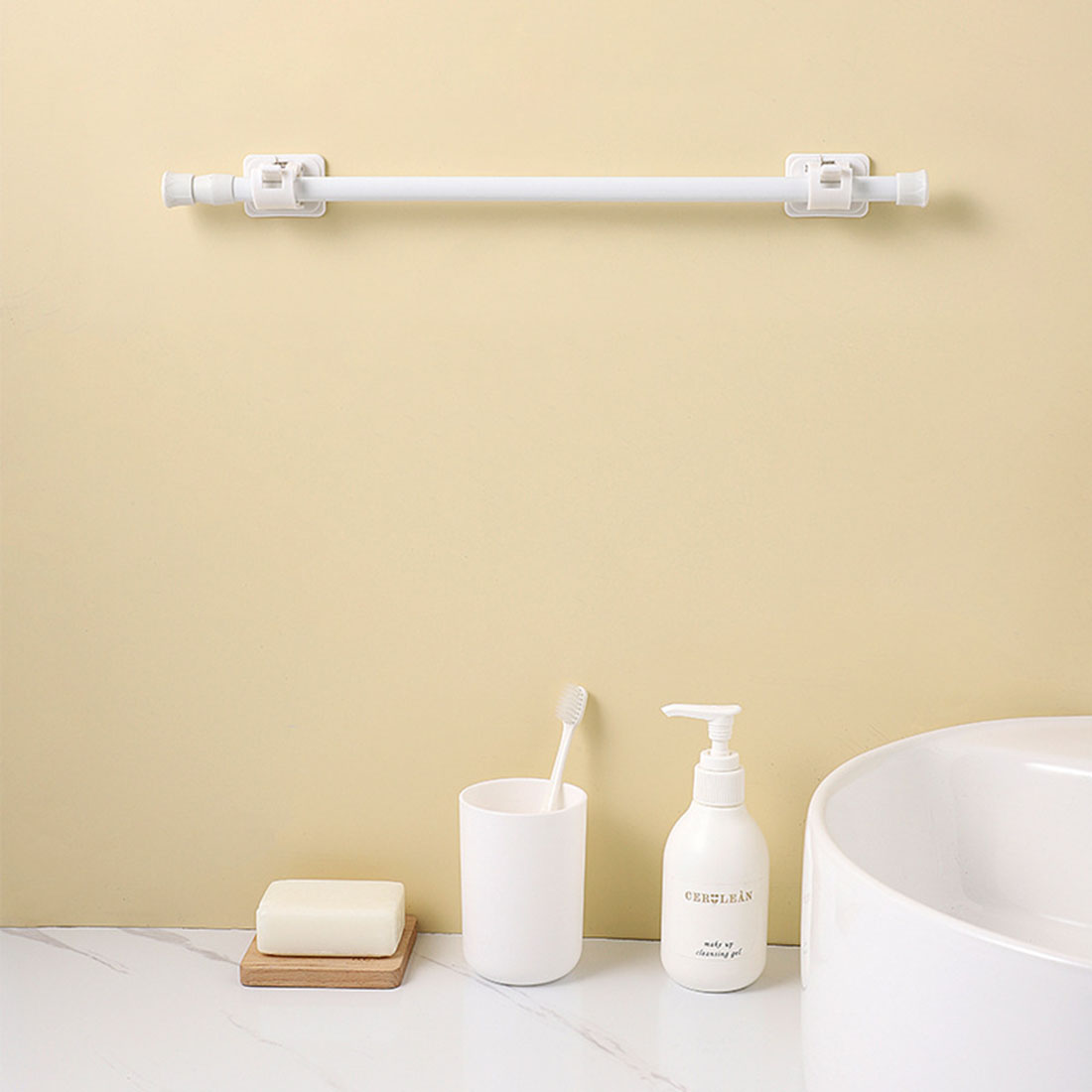 Multi purpose spring loaded te - огляд і ціна Home Bathroom Hardware