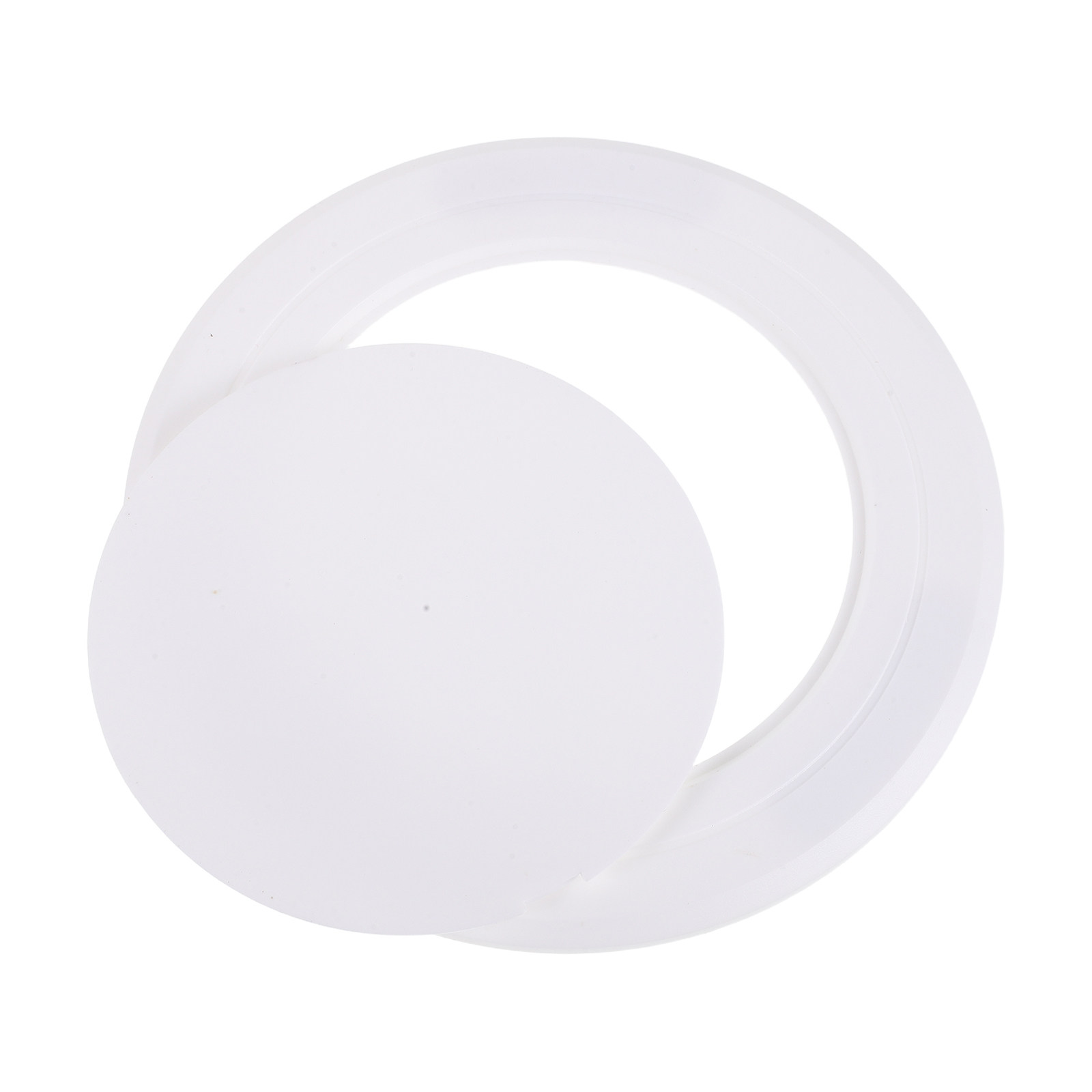 Adhesive Round Wall Plate Cove - огляд і ціна Home Bathroom Plumbing