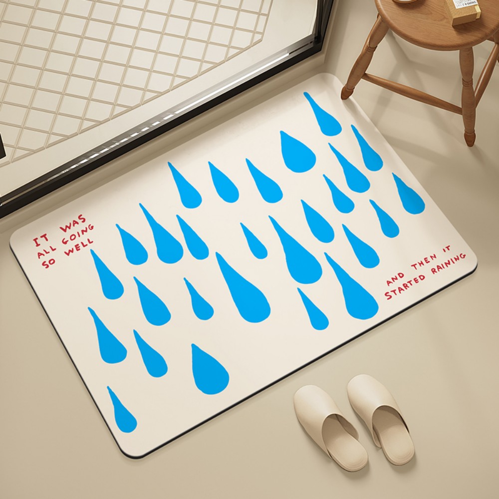 VIKAMA Bathroom Tile Shower Ma - огляд і ціна Home Goods Bathroom Mats