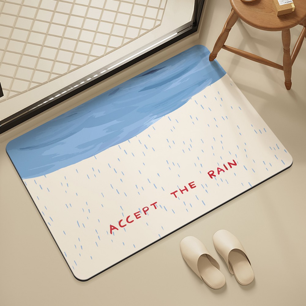 VIKAMA Bathroom Tile Shower Ma - огляд і ціна Home Goods Bathroom Mats