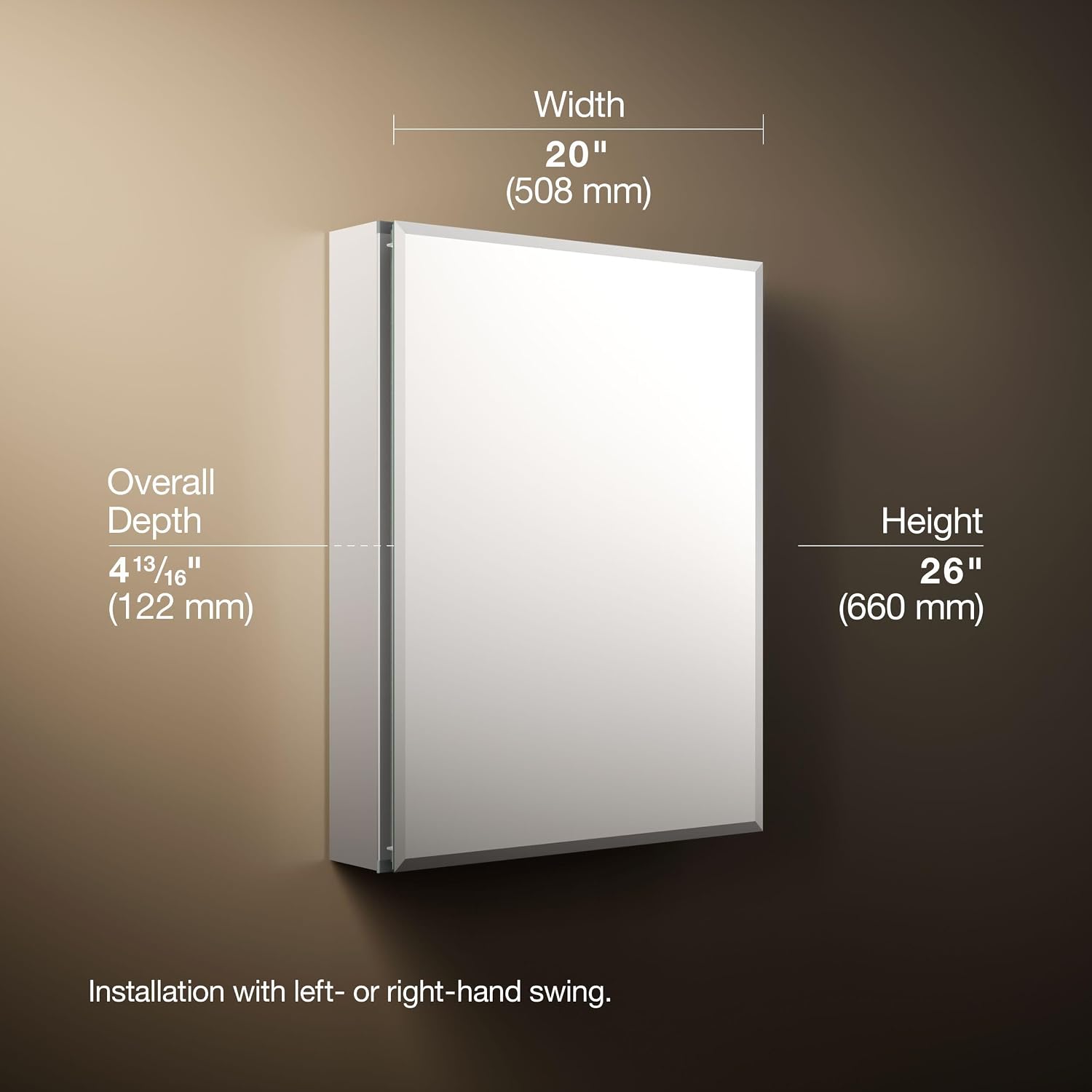 Frameless Bathroom Mirror Cabi - огляд і ціна Bathroom Cabinet Mirror