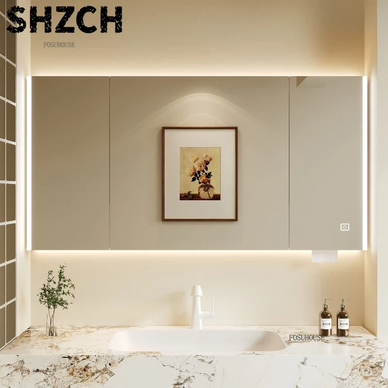 Modern Thickened Bathroom Mirr - огляд і ціна Bathroom Cabinet Mirror