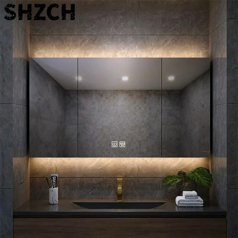 Modern Thickened Bathroom Mirr - огляд і ціна Bathroom Cabinet Mirror