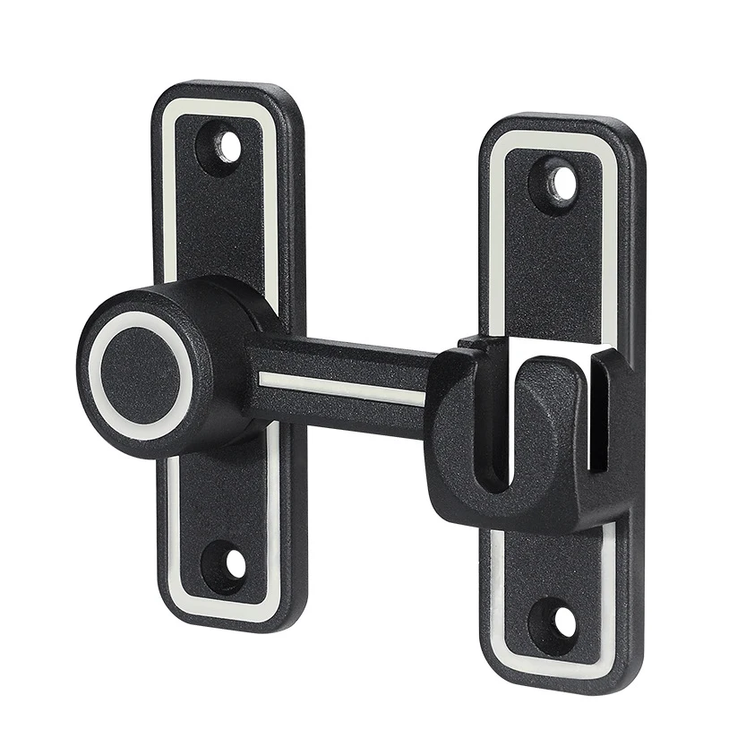 Black Luminous Barn Door Latch - огляд і ціна Home Bathroom Accessories