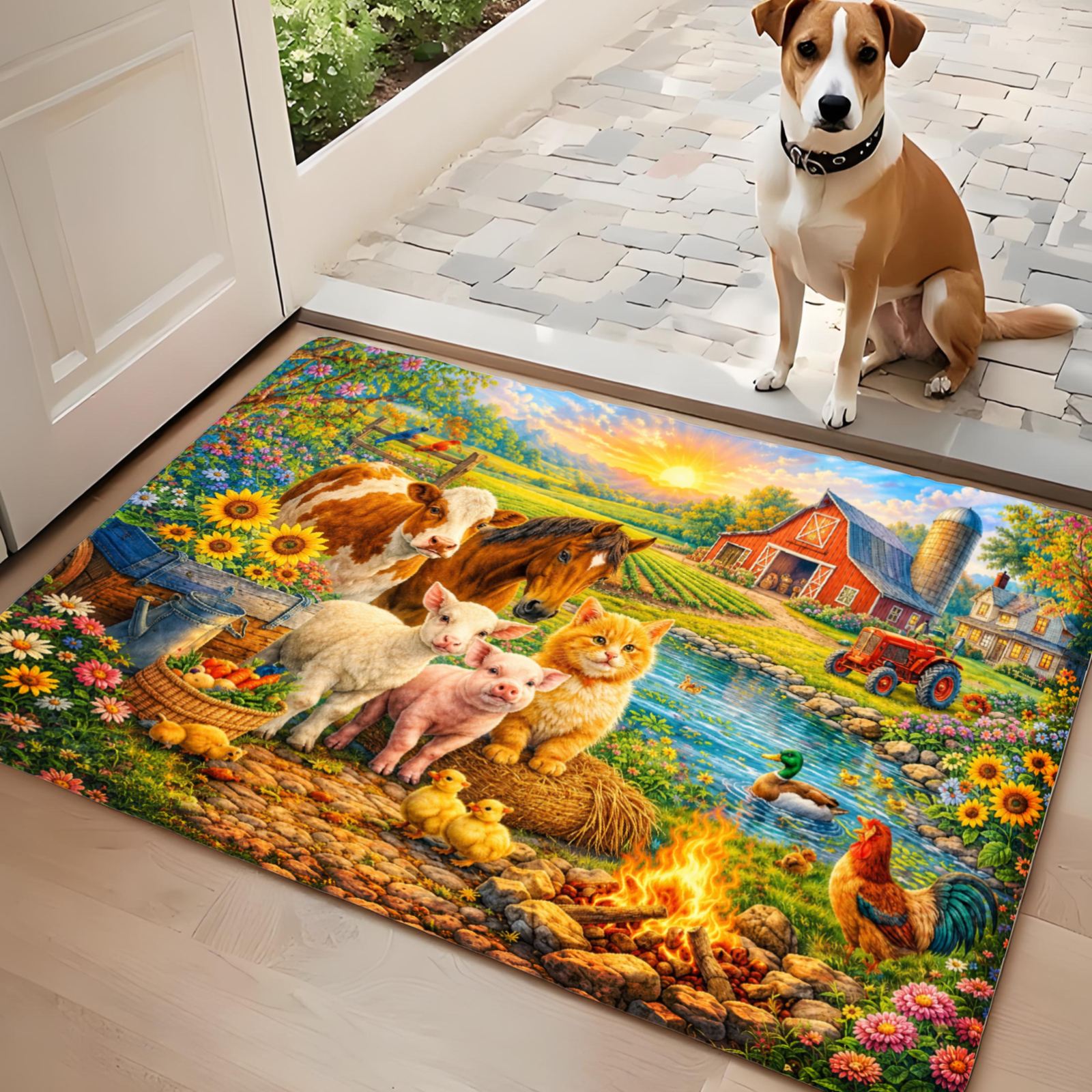 3PCS Kitchen Rugs,Home Decorat - огляд і ціна Home Bathroom Scene