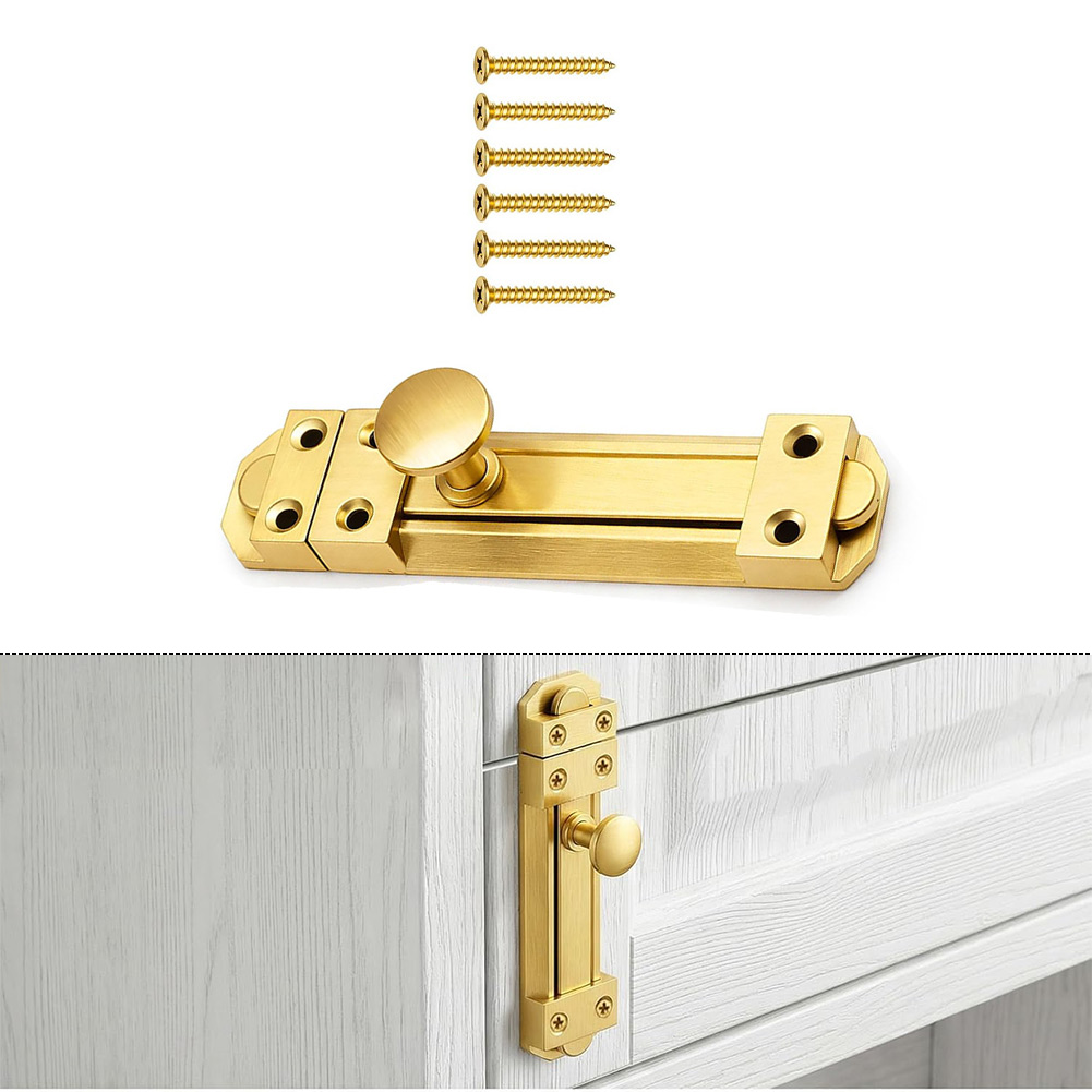 5 Inch Solid Brass Sliding Doo - огляд і ціна Home Bathroom Hardware
