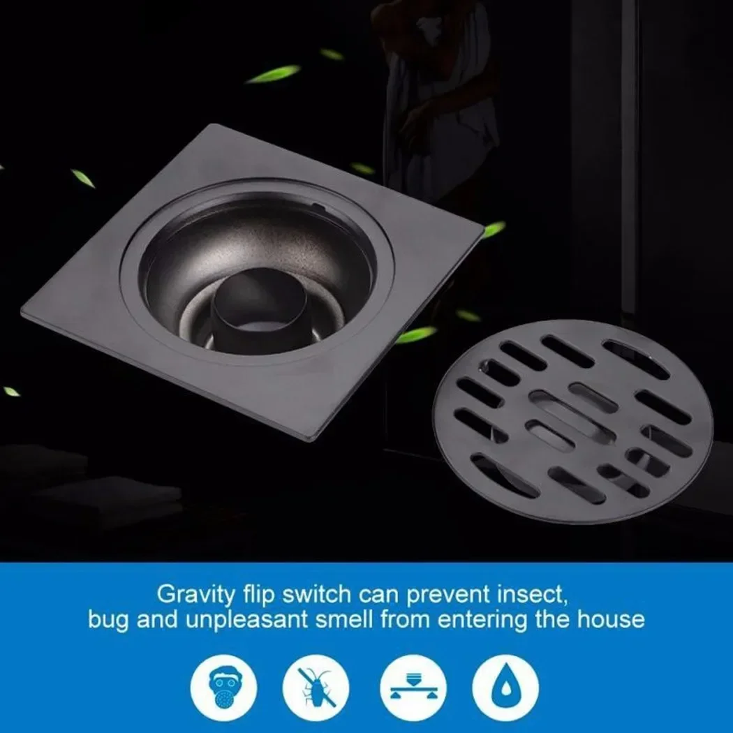 Shower Floor Drain Stainless S - огляд і ціна Home Bathroom Hardware