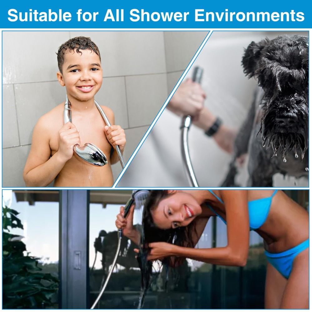 1.5/2m High Pressure Shower Ho - огляд і ціна Home Bathroom Plumbing
