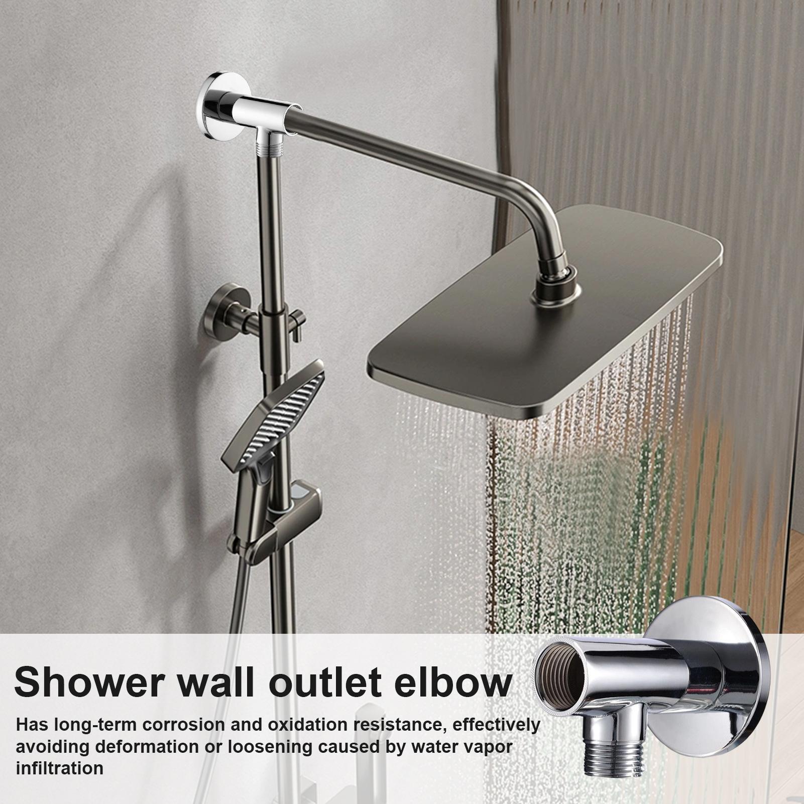 Shower Elbow Shower Outlet Elb - огляд і ціна Home Bathroom Plumbing