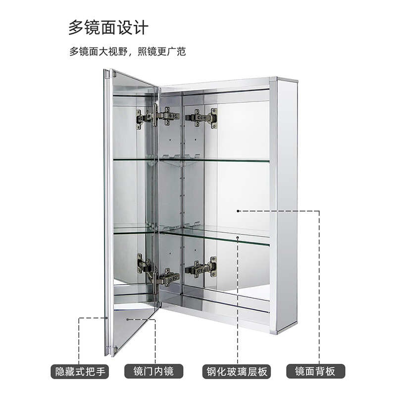 Bathroom Mirror, Storage Cabin - огляд і ціна Bathroom Cabinet Mirror