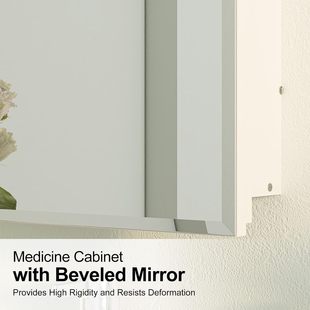 Arched Recessed Medicine Cabin - огляд і ціна Bathroom Cabinet Mirror