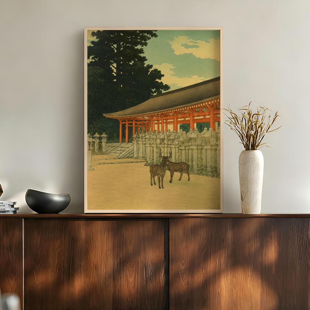 Vintage Japanese Temples Pagod - огляд і ціна Home Bathroom Scene