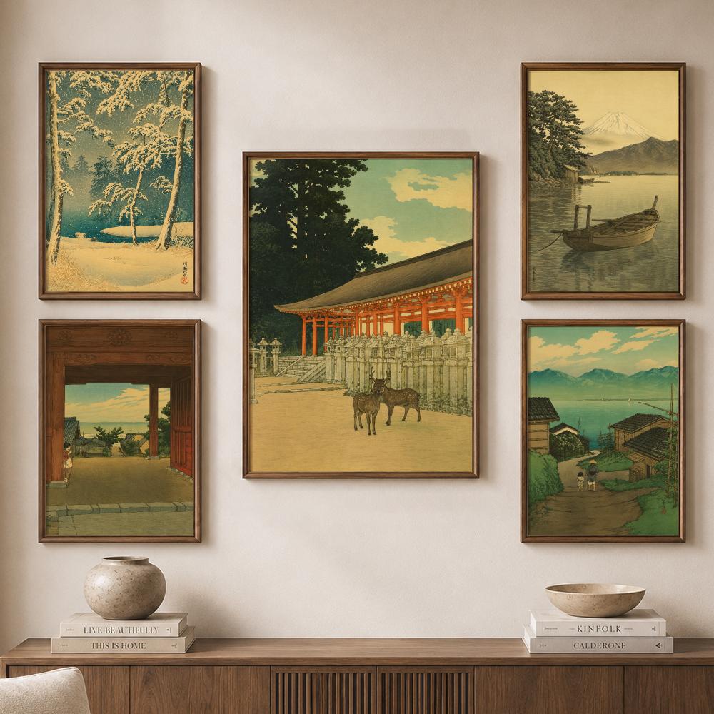 Vintage Japanese Temples Pagod - огляд і ціна Home Bathroom Scene
